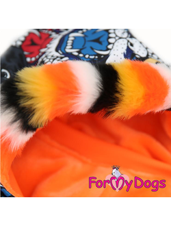 КУРТКА ТИГР СИНЯЯ