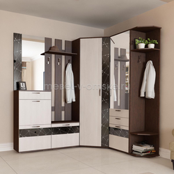 ШМ244 Комплект для прихожей №2 Токио угловой. Размер: 2010*2200*1790