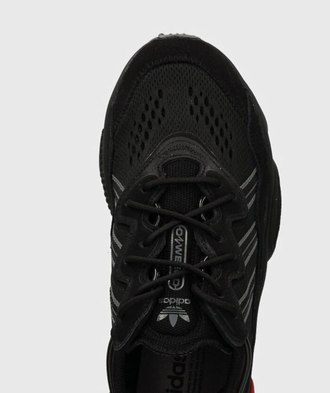 Adidas Ozweego Black Red (Черные) Арт 6 вблизи