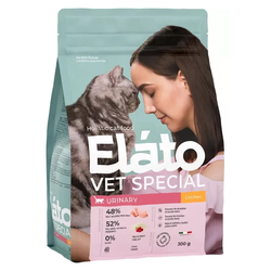 Elato (Элато) Vet Special Urinary диетический корм для кошек с заболеваниями МКБ с курицей 300 г