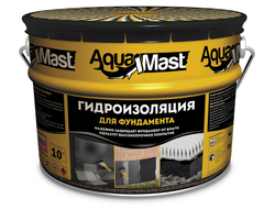 КУПИТЬ МАСТИКУ  БИТУМНУЮ  AQUAMAST ДЛЯ ФУНДАМЕНТА, 10 КГ в Ангарске, Иркутске, Усолье-Сибирском .