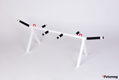 Турник потолочный с 3 хватами, черный