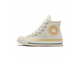 Кеды Converse Chuck Taylor 70 белые высокие с вышивкой Солнце