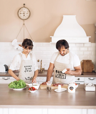 Фартук с принтом женский