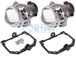 Набор для замены линз в фарах BMW E82 / E87 (адаптивные фары с AFS) Hella 3R