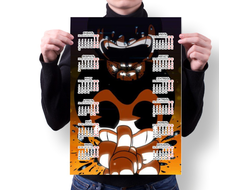 Календарь настенный Бенди и чернильная машина №35