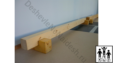 Гимнастическое бревно напольное