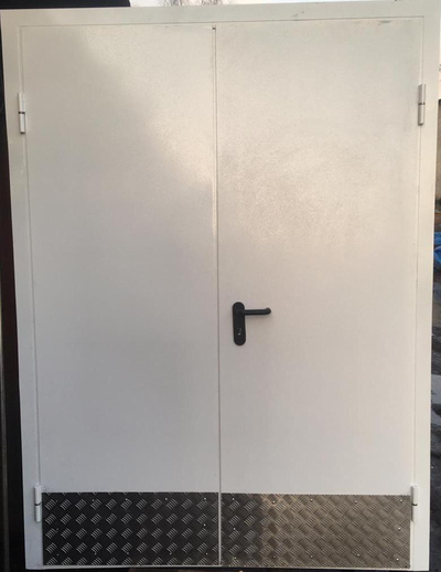 Дверь металлическая двупольная 2070x1460