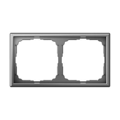 Systeme Electric ArtGallery Сталь Рамка 2-ая, GAL000902