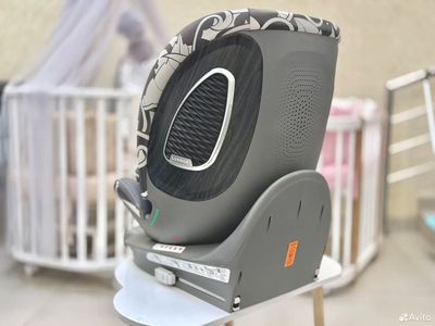 Автокресло Luxmom S360 (Isofix, 0-36 кг, 0-12 лет, с подогревом) Серый