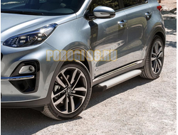 Пороги на Kia Sportage (2018-2021) Start