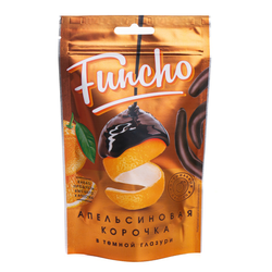 Апельсиновая корочка в темной кондитерской глазури 100г Funchо