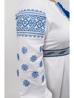 Платье-рубашка "Купальские Узоры"