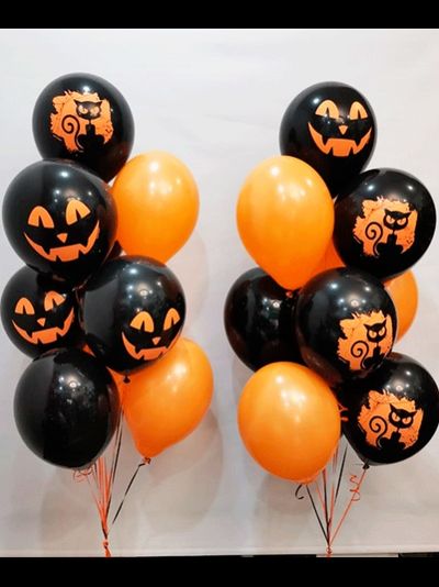 Набор шаров Halloween 3 (1 фонтан)