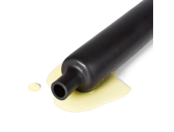 Трубка термоусадочная ТТ-ГСМ-3.2/1.6 черн маслобензостойкая с коэффициентом усадки 2:1