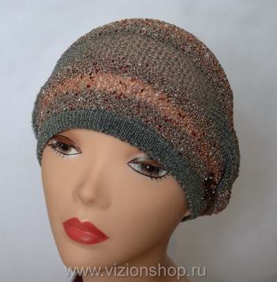 Vizio италия берет летний вязаный