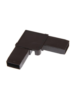 Уголок для москитной сетки Коричневый Пластик 1 шт