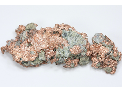 Медь самородная, коллекционный образец, США (75*30*10 мм, 43 г) №28732