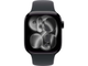 Apple Watch Series 11 42mm Jet Black Aluminium Case with Black Sport Band S/M