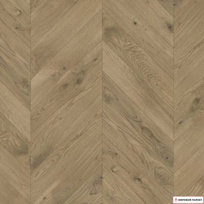Паркетная доска Barlinek Французская елка Дуб Ontario 130 мм елочка масло шип-паз с микрофаской толщина 14 мм 0.61 м2