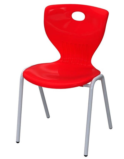 Стул ученический аудиторный нерегулируемый, пластик, СПК