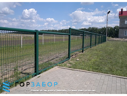 Оцинкованное газонное ограждение из 3D панелей купить от производителя