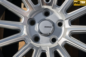Комплект дисков R17 8,0J ET+35 5*100 Shogun S15 Серебро с полированными лучами (S292)