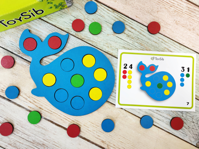 Сортер-мозаика "В мире животных"