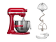 Миксер планетарный KitchenAid 5KSM7591XEWH красный