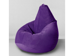 Кресло-груша из мебельной ткани Фиолет