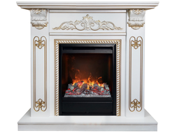 Электрокамин Византия WT с очагом 3D Olympic