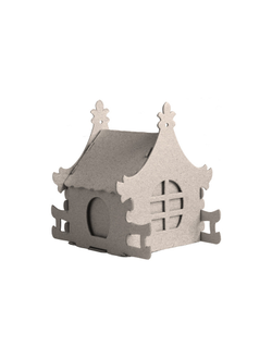 Набор для творчества сборный картонный домик для раскрашивания, Ирис,30010-505