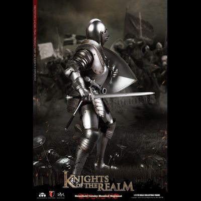 Рыцари (набор из 2 фигур) с лимитированными аксессуарами - КОЛЛЕКЦИОННАЯ ФИГУРКА 1/6 scale Action figure DIE-CAST ALLOY 1/6 SERIES OF EMPIRES - KNIGHTS OF THE REALM - HOUSEHOLD CAVALRY MOUNTED REGIMENT (DOUBLE FIGURE SET) (SE038) - COOMODEL