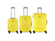 Пластиковый чемодан Freedom желтый размер L