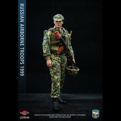 Российский десантник ВДВ в Югославии 1999 г - Коллекционная ФИГУРА 1/6 Russian Airborne Troops 1999 (UD9049) - UJINDOU