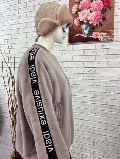 Куртка автоледи из экомеха модель 123