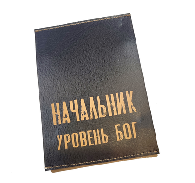 Табличка "Начальник уровень БОГ"