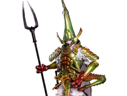 Самурай-кузнечик, зеленый - КОЛЛЕКЦИОННАЯ ФИГУРКА 1/12 Soldier - Gweitong series 2 (CT00A) - CROW TOYS