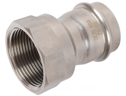 Переходник ROMMER ВПр-ВР, 35х11/4 из нержавеющей стали прессовой