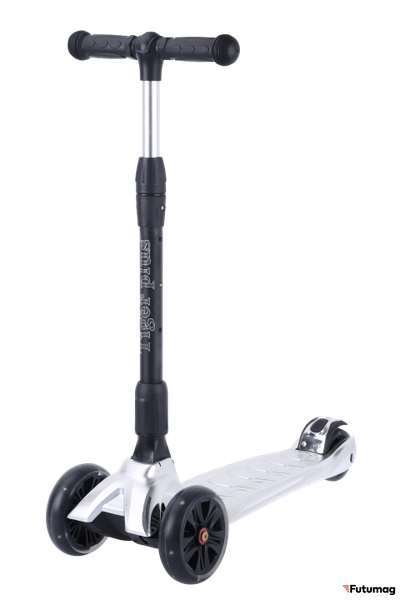 Детский самокат TechTeam Tiger Plus 2021 белый