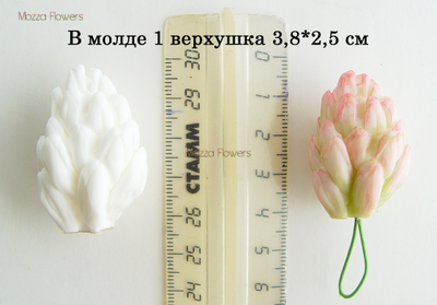 "Верхушка гиацинта" силиконовый молд .