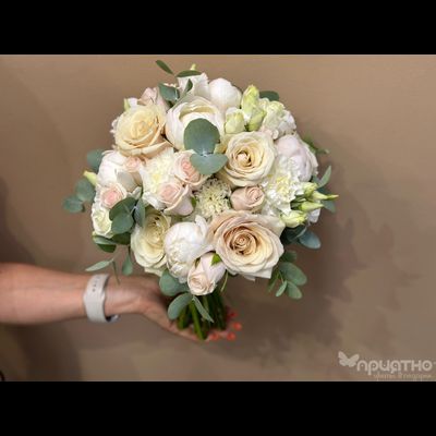 Букет невесты &amp; Бутоньерка № 1305