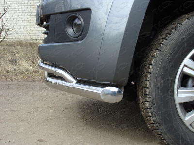 Пороги ТСС 60 мм на Volkswagen Amarok
