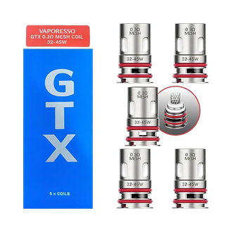 ИСПАРИТЕЛЬ VAPORESSO GTX 0.4 om (шт) (VAPORESSO LUXE 80/LUXE 80S/GTX GO 40/GTX GO 80/SWAG PX80/LUXE PM40/TARGET PM80/TARGET PM80 SE/TARGET PM30/GTX ONE/GEN NANO/XIRON)