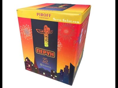 Батарея салютов ПЕРУН БСП0302512 PIROFF | Neva-Salut.com