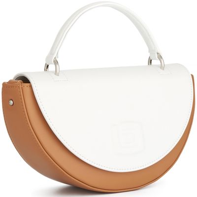 SLICY BAG 2116 Бежевый/белый