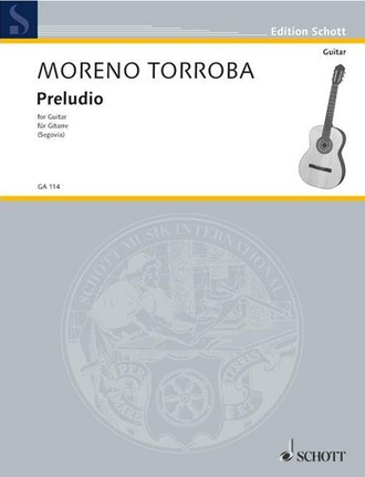 Moreno Torroba, Federico Preludio für Gitarre