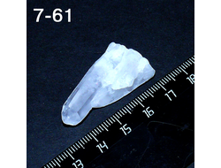 Горный хрусталь натуральный (необработанный) №7-61: сросток 7,1г - 34*18*13мм