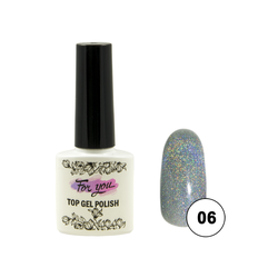 Гель-лак FOR YOU Cat's eye RAINBOW № 06