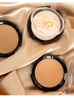 Golden Rose Пудра круглая компактная Silky Touch Compact Powder тон 01